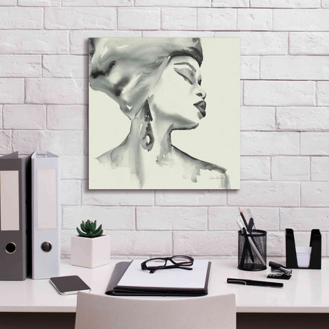 Image of 'Woman III Green' by Alan Majchrowicz, Giclee Canvas Wall Art,18x18