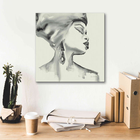 Image of 'Woman III Green' by Alan Majchrowicz, Giclee Canvas Wall Art,18x18