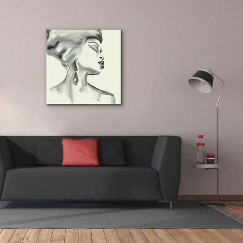 Image of 'Woman III Green' by Alan Majchrowicz, Giclee Canvas Wall Art,37x37