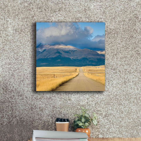 Image of 'Crossroads In Color Crop' by Alan Majchrowicz, Giclee Canvas Wall Art,18x18