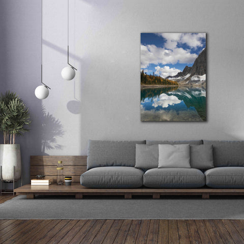 Image of 'Floe Lake Reflection I' by Alan Majchrowicz, Giclee Canvas Wall Art,40x54