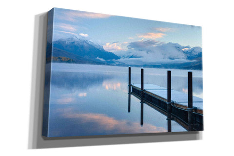 Image of 'Lake Mcdonald Dock' by Alan Majchrowicz, Giclee Canvas Wall Art