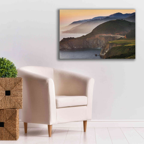 Image of 'Big Sur I' by Alan Majchrowicz, Giclee Canvas Wall Art,40x26