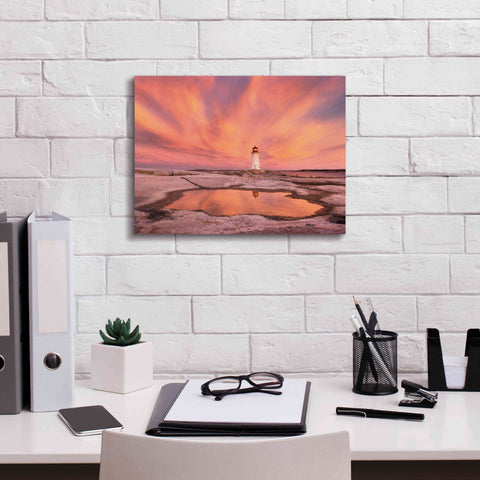 Image of 'Peggys Cove Nova Scotia Crop' by Alan Majchrowicz,Giclee Canvas Wall Art,16x12