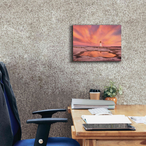 Image of 'Peggys Cove Nova Scotia Crop' by Alan Majchrowicz,Giclee Canvas Wall Art,16x12