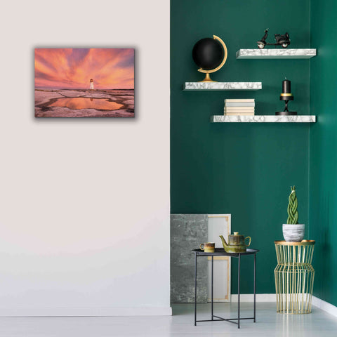 Image of 'Peggys Cove Nova Scotia Crop' by Alan Majchrowicz,Giclee Canvas Wall Art,26x18