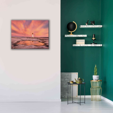 Image of 'Peggys Cove Nova Scotia Crop' by Alan Majchrowicz,Giclee Canvas Wall Art,34x26