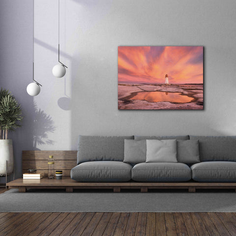 Image of 'Peggys Cove Nova Scotia Crop' by Alan Majchrowicz,Giclee Canvas Wall Art,54x40