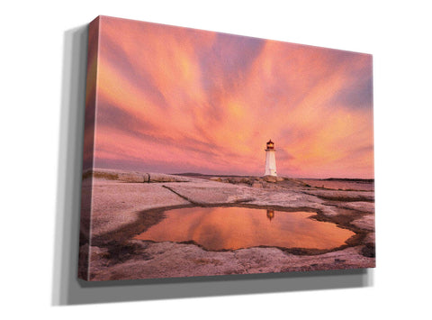 Image of 'Peggys Cove Nova Scotia Crop' by Alan Majchrowicz,Giclee Canvas Wall Art