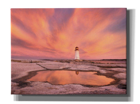 Image of 'Peggys Cove Nova Scotia Crop' by Alan Majchrowicz,Giclee Canvas Wall Art