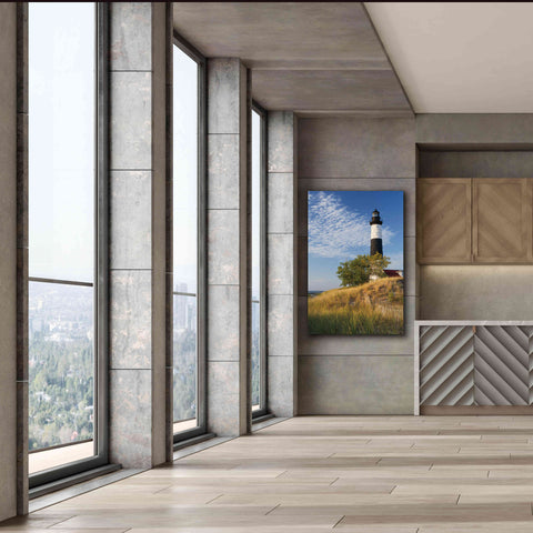 Image of 'Big Sable Point Lighthouse II' by Alan Majchrowicz,Giclee Canvas Wall Art,40x60