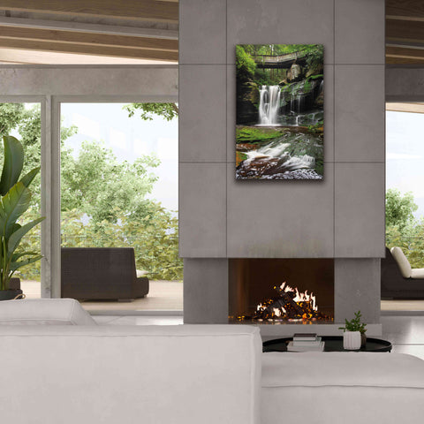 Image of 'Elakala Falls West I' by Alan Majchrowicz,Giclee Canvas Wall Art,26x40