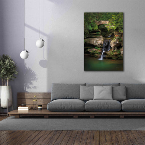 Image of 'Upper Falls Old Mans Cave' by Alan Majchrowicz,Giclee Canvas Wall Art,40x60