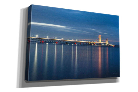 Image of 'Mackinac Bridge' by Alan Majchrowicz,Giclee Canvas Wall Art
