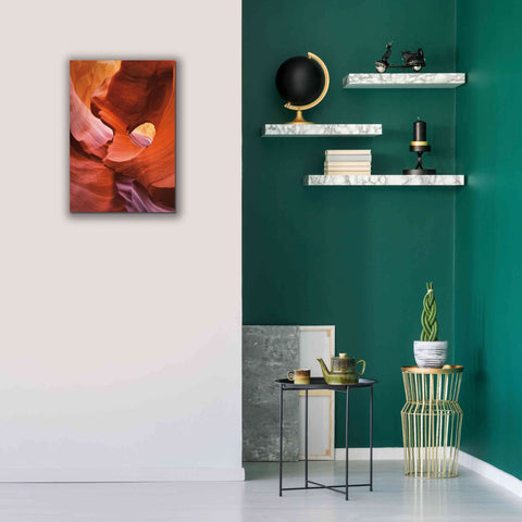 Image of 'Lower Antelope Canyon IV Crop' by Alan Majchrowicz,Giclee Canvas Wall Art,18x26