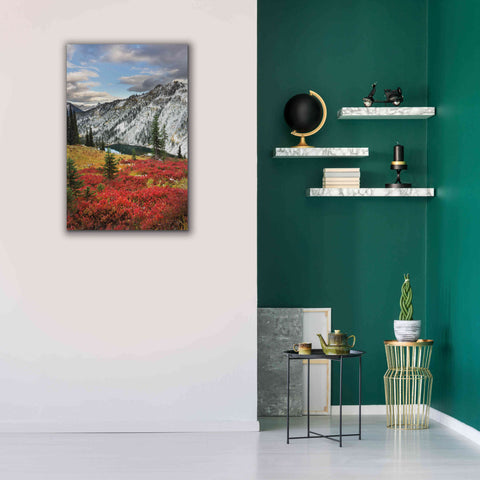 Image of 'Lake Ann North Cascades' by Alan Majchrowicz,Giclee Canvas Wall Art,26x40