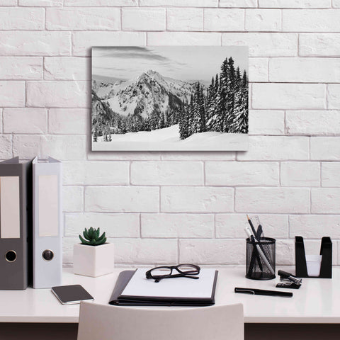 Image of 'Tatoosh Range BW' by Alan Majchrowicz,Giclee Canvas Wall Art,18x12