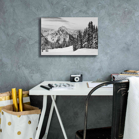 Image of 'Tatoosh Range BW' by Alan Majchrowicz,Giclee Canvas Wall Art,18x12
