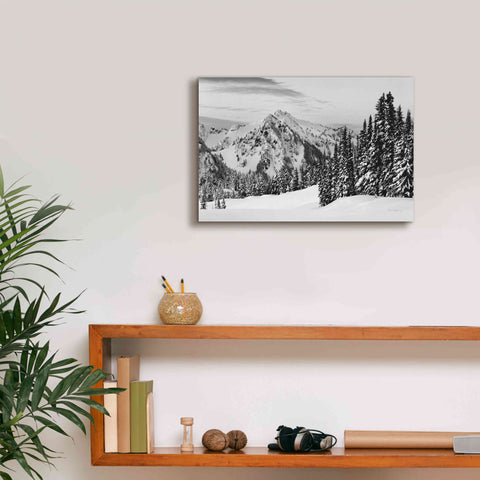 Image of 'Tatoosh Range BW' by Alan Majchrowicz,Giclee Canvas Wall Art,18x12