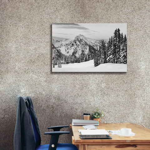 Image of 'Tatoosh Range BW' by Alan Majchrowicz,Giclee Canvas Wall Art,40x26