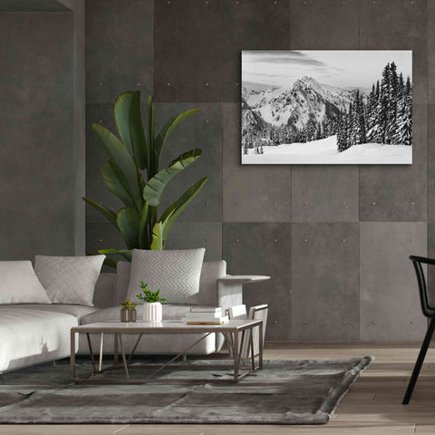 Image of 'Tatoosh Range BW' by Alan Majchrowicz,Giclee Canvas Wall Art,60x40