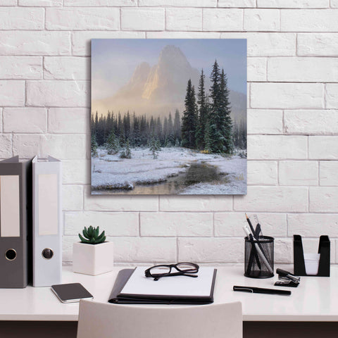 Image of 'Bell Mountain North Cascades II' by Alan Majchrowicz,Giclee Canvas Wall Art,18x18