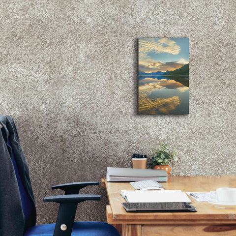 Image of 'Montana Sunrise' by Alan Majchrowicz,Giclee Canvas Wall Art,12x18