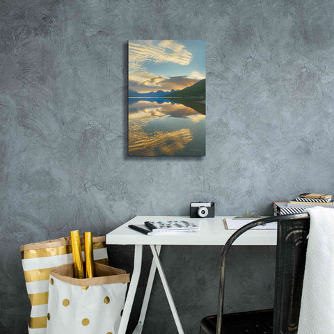 Image of 'Montana Sunrise' by Alan Majchrowicz,Giclee Canvas Wall Art,12x18