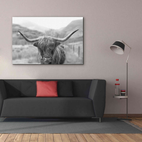 Image of 'Scottish Highland Cattle III Neutral Crop' by Alan Majchrowicz,Giclee Canvas Wall Art,60x40
