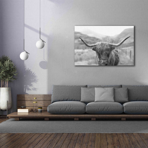 Image of 'Scottish Highland Cattle III Neutral Crop' by Alan Majchrowicz,Giclee Canvas Wall Art,60x40