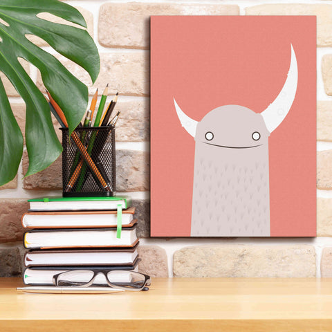 Image of 'Moonster' by Volkan Dalyan, Giclee Canvas Wall Art,12x16