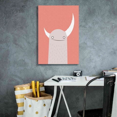 Image of 'Moonster' by Volkan Dalyan, Giclee Canvas Wall Art,18x26