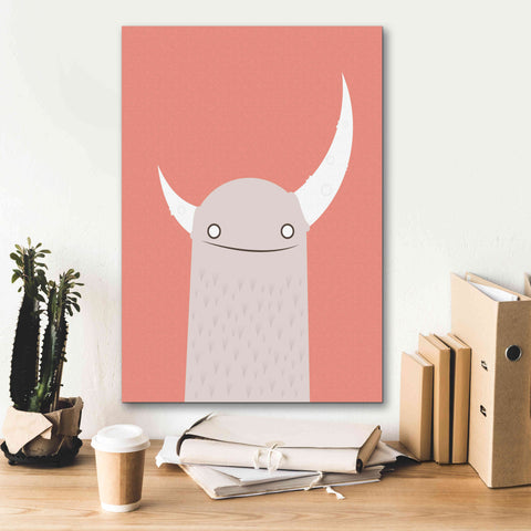 Image of 'Moonster' by Volkan Dalyan, Giclee Canvas Wall Art,18x26