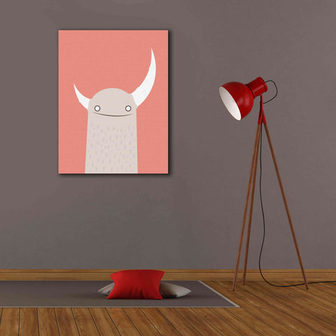 Image of 'Moonster' by Volkan Dalyan, Giclee Canvas Wall Art,26x34