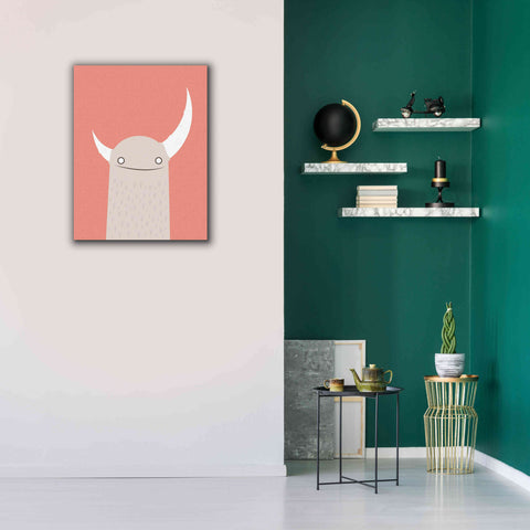 Image of 'Moonster' by Volkan Dalyan, Giclee Canvas Wall Art,26x34