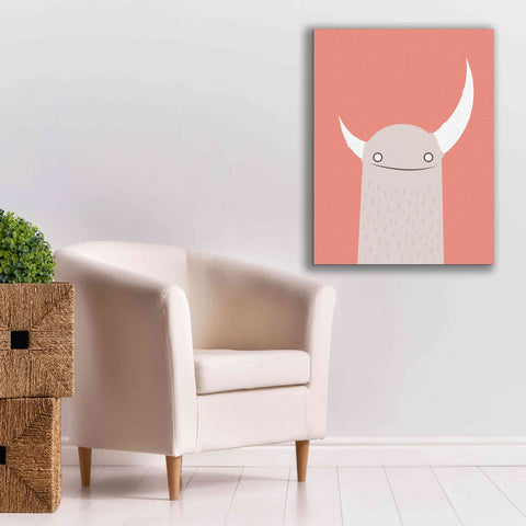 Image of 'Moonster' by Volkan Dalyan, Giclee Canvas Wall Art,26x34