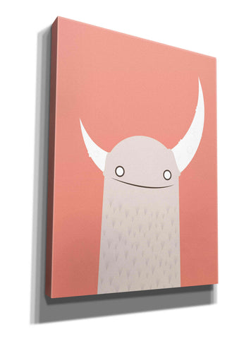 Image of 'Moonster' by Volkan Dalyan, Giclee Canvas Wall Art