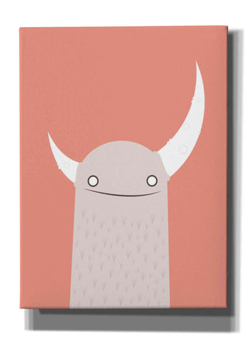 Image of 'Moonster' by Volkan Dalyan, Giclee Canvas Wall Art