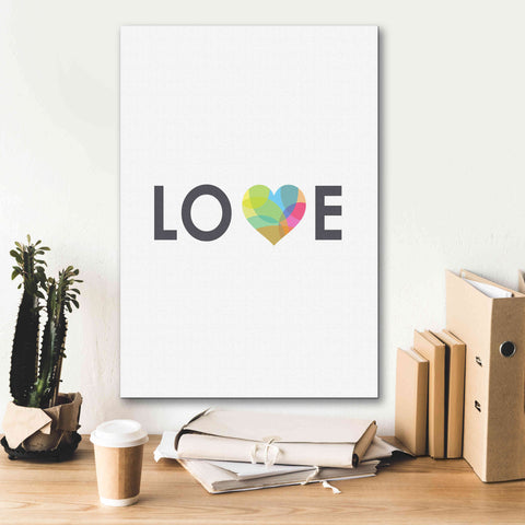 Image of 'Love' by Volkan Dalyan, Giclee Canvas Wall Art,18x26