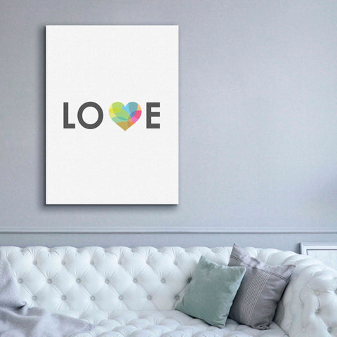 Image of 'Love' by Volkan Dalyan, Giclee Canvas Wall Art,40x54