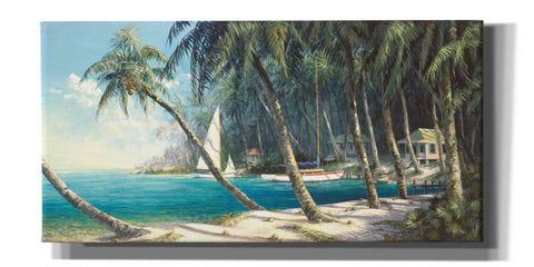Image of 'Bali Cove' by Art Fronckowiak, Giclee Canvas Wall Art