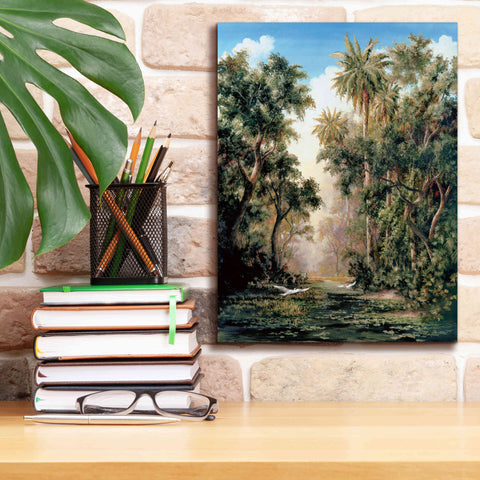 Image of 'Birds on Lost River' by Art Fronckowiak, Giclee Canvas Wall Art,12x16