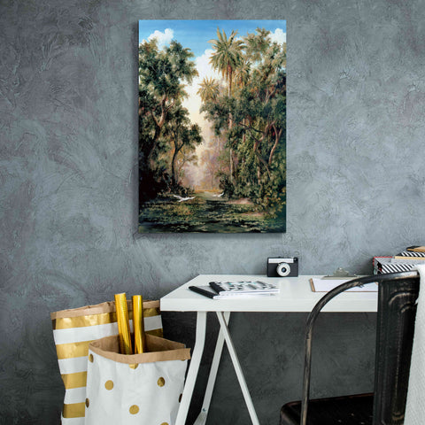 Image of 'Birds on Lost River' by Art Fronckowiak, Giclee Canvas Wall Art,18x26