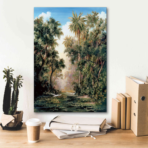 Image of 'Birds on Lost River' by Art Fronckowiak, Giclee Canvas Wall Art,18x26