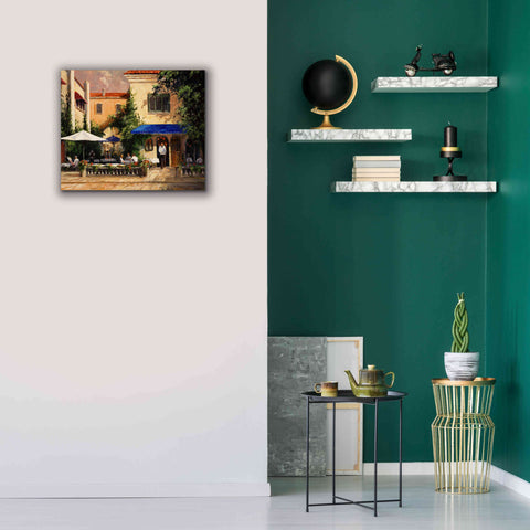 Image of 'Café Bar' by Art Fronckowiak, Giclee Canvas Wall Art,24x20