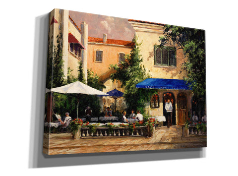 Image of 'Café Bar' by Art Fronckowiak, Giclee Canvas Wall Art
