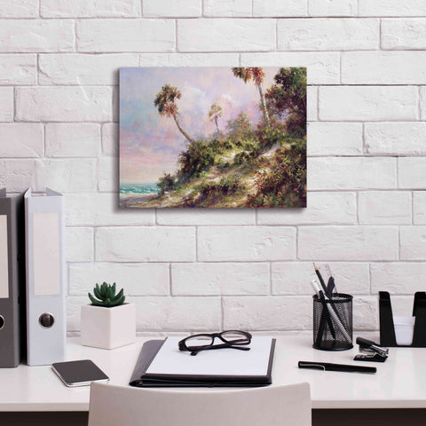 Image of 'Casperson Shore' by Art Fronckowiak, Giclee Canvas Wall Art,16x12