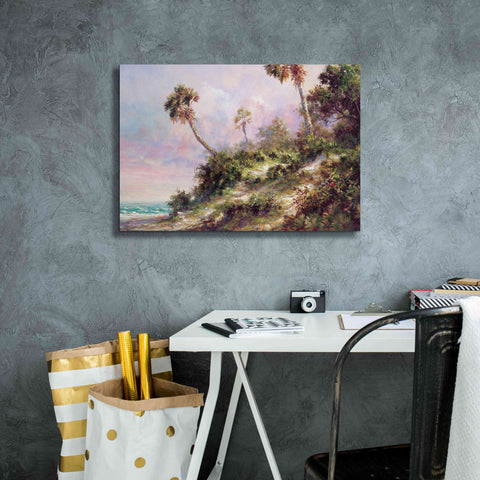 Image of 'Casperson Shore' by Art Fronckowiak, Giclee Canvas Wall Art,26x18