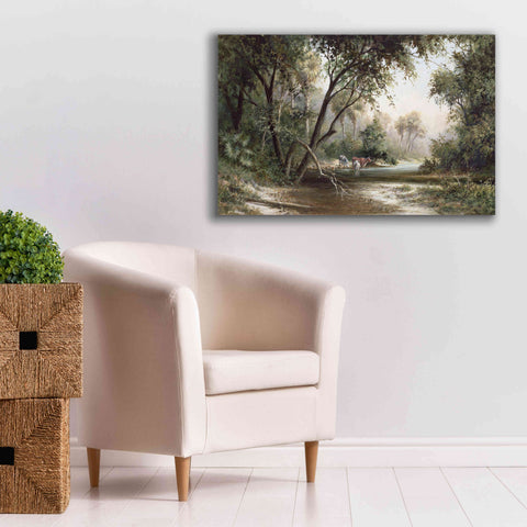 Image of 'Forked Creek' by Art Fronckowiak, Giclee Canvas Wall Art,40x26