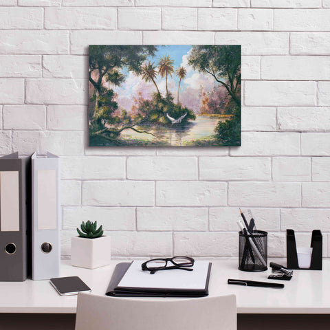 Image of 'Glades Hammock' by Art Fronckowiak, Giclee Canvas Wall Art,18x12